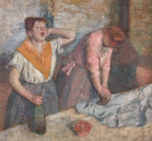 femmes travaillent repassage edgar degas